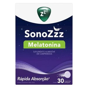 Sonozzz Melatonina 30 Comprimidos Sublinguais