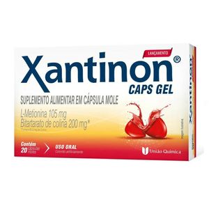 Xantinon União Química com 20 Cápsula Gel