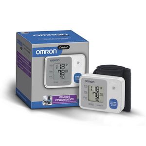 Monitor de Pressão Arterial de Pulso Omron Control HEM-6124 com 1 Unidade