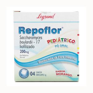 Repoflor 200mg/g Pó para Solução de Uso Oral com 4 Envelopes com 1g
