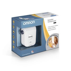 Inalador Nebulizador Compressor Omron Elite NE-C803 Bivolt com 1 Unidade