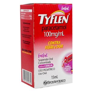 Tyflen 100mg/ml com Dosador Suspensão de Uso Oral Frasco 15ml