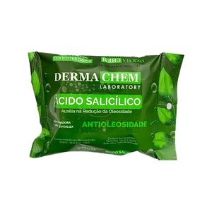 Lenço Demaquilante Antioleosidade Dermachem com 25 Unidades