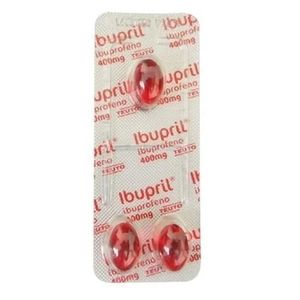 Ibupril 400mg com 3 Cápsulas