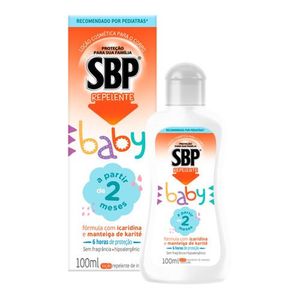 Loção Repelente SBP 2 Meses + Baby 100ml
