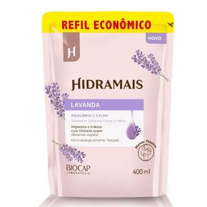 Sabonete Líquido Hidramais Lavanda Refil Econômico 400ml