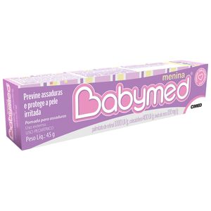 Babymed 1000UI/g + 400UI/g + 100mg/g Pomada de Uso Dermatológico Bisnaga 45g