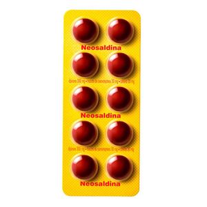 Neosaldina 30mg + 300mg + 30mg com 24 Blísteres com 10 Drágeas