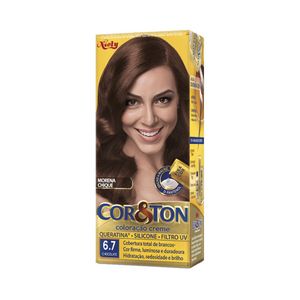 Kit Coloração Cor&Ton Nº 6.7 Chocolate com 1 Unidade