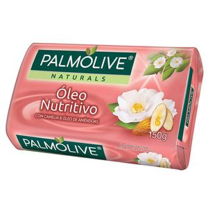 Sabonete em Barra Camélia e Óleo de Amêndoas Óleo Nutritivo Palmolive Naturals 150g