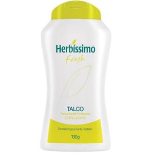 Talco Desodorante Perfumado Herbíssimo Fresh 100g