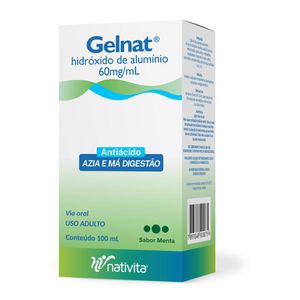 Gelnat 60mg/ml Suspensão de Uso Oral Frasco 100ml