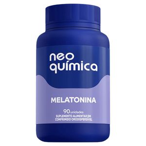Melatonina 0,20mg Neo Química Sabor Maracujá com 90 Comprimidos Orodispersíveis
