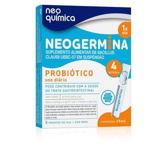Neogermina 4Bi Suspensão Oral com 5 Flaconetes com 5ml