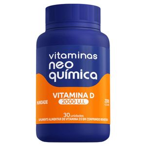 Vitamina D3 2000UI Neo Química 30 Comprimidos Revestidos