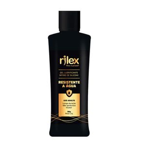 Gel Lubrificante Íntimo de Silicone Rilex Resistente a Água 50g
