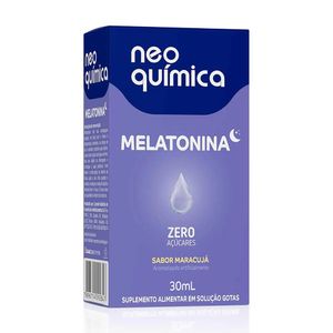 Melatonina 0,21mg/Gota Sabor Maracujá Neo Química em Gotas 30ml