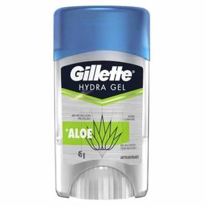 Desodorante Antitranspirante Hydra Gel Gillette Aloe Vera com Aplicação Transparente Masculino 45g