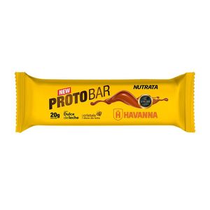 Barra Proteína Nutrata Protobar 20g Proteína Sabor Doce de Leche Havanna 70g