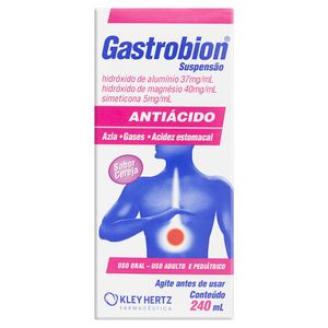 Gastrobion 37mg/ml + 40mg/ml + 5mg/ml Suspensão de Uso Oral Frasco 240ml