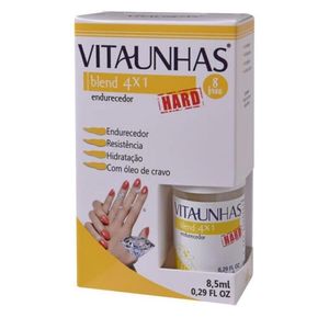 Vitaunhas Líquido Endurecedor de Unhas Blend 4X1 8.5ml