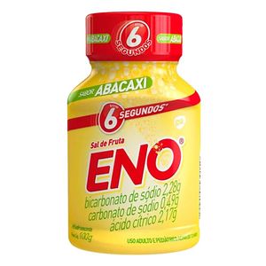 Sal de Frutas Eno Pó Efervescente de Uso Oral Sabor Abacaxi 100g