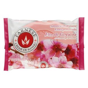 Sabonete em Barra Hidratante em Barra Flor de Cerejeira Farnese 85g