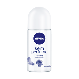 Desodorante Roll On Nivea Sensitive Sem Perfume 50ml