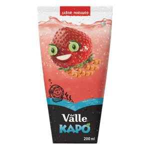 Bebida Adoçada Morango Del Valle Kapo Caixa 200ml