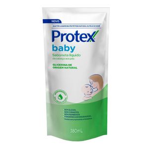 Protex Baby Sabonete Líquido da Cabeça aos Pés Glicerina Refil 380ml