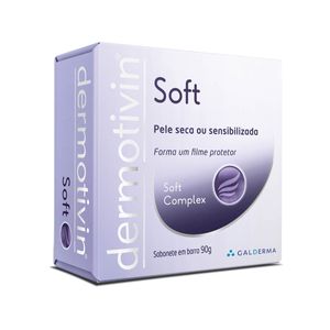 Sabonete Dermotivin Soft Barra Galderma 90g