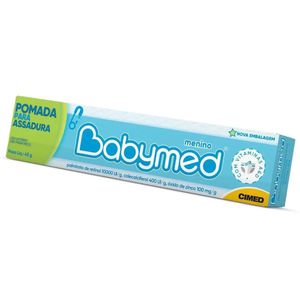 Pomada para Assaduras Babymed Menino Azul 45g
