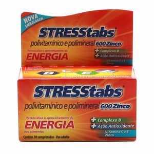 Stresstabs Frasco com 30 Comprimidos