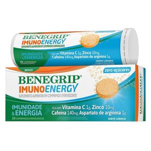 Benegrip Imuno Energy com 10 Comprimidos Efervescentes