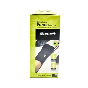 Órtese para Punho com Tala Bilateral Mercur com 1 Unidade