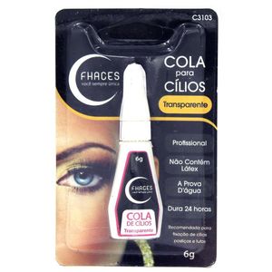 Cola para Cílios Fhaces Transparente 6g