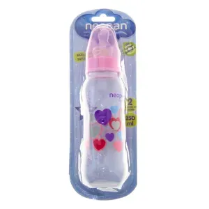 Mamadeira Neopan Criativa Rosa 250ml