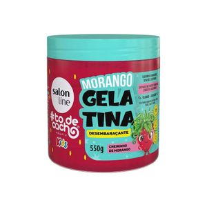 Gelatina Morango #Todecacho Kids Salon Line Desembaraçante 550g
