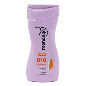 Monange Loção Hidratante Corporal Firmador Q10 Vitamina C + E Pele Normal a Seca 200ml