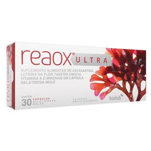 Reaox Ultra Biolab Sanus com 30 Cápsulas