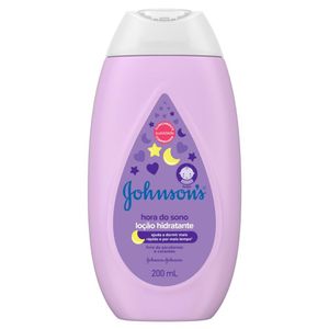 Loção Hidratante Johnson & Johnson Hora do Sono 200ml