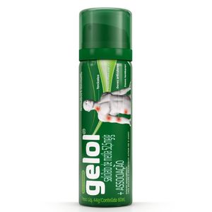 Gelol 0,0333ml/ml + 0,0333G/ml + 0,0083G/ml Solução de Uso Dermatológico Tubo Aerossol 60ml