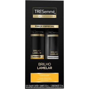 Kit Tresemmé Brilho Lamelar com Shampoo 350ml + Condicionador 175ml