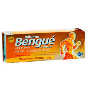Bálsamo Bengué 0,25g + 0,25g Pomada de Uso Dermatológico 60g