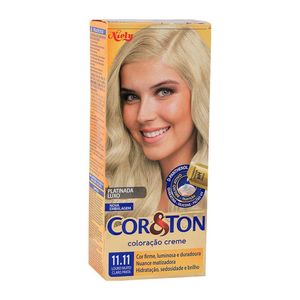 Tintura Cor&Ton N° 11.11 Louro Muito Claro Prata com 1 Unidade