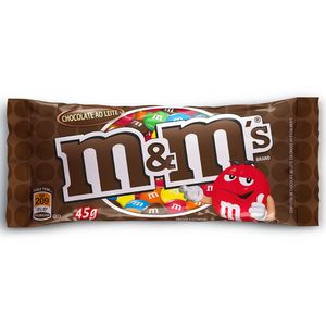 Confeitos de Chocolate ao Leite M&M's 45g