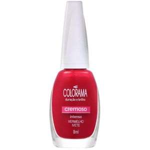 Esmalte Colorama Chic Verniz e Cor Vermelho Ivete 8ml