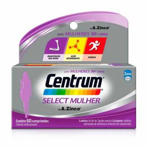 Multivitamínico Centrum Select Mulher com 60 Comprimidos