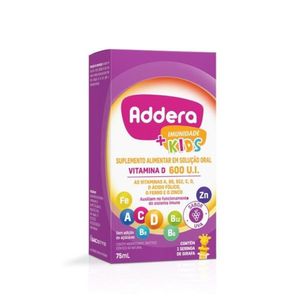 Addera +Imunidade Kids 600UI Sabor Uva 75ml