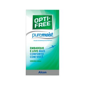 Solução para Lentes de Contato Opti-Free Pure Moist 90ml